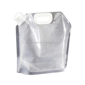 1 Gallon Beverage Liquid Bag 4l Foldable Plastic Bottle Bag - Buy High ...