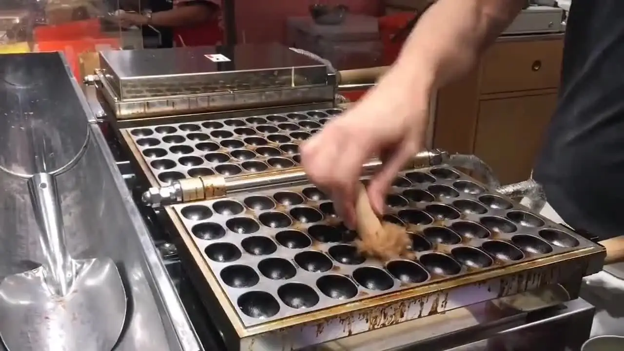 丸型たまごボール ベビーカステラメーカー 日本式カステラ焼き機