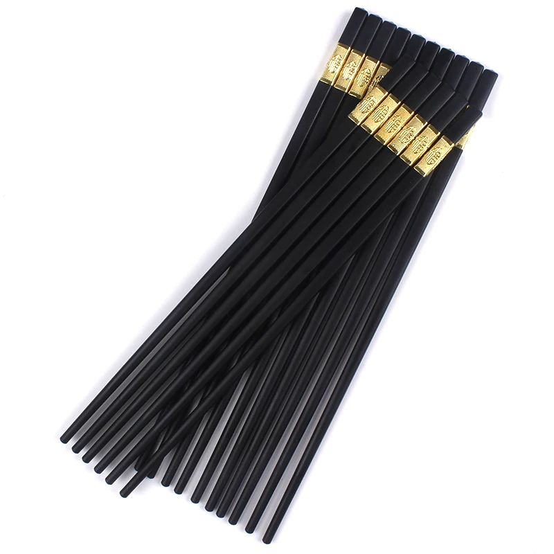 工厂直接供应定制 24厘米好运合金塑料筷子