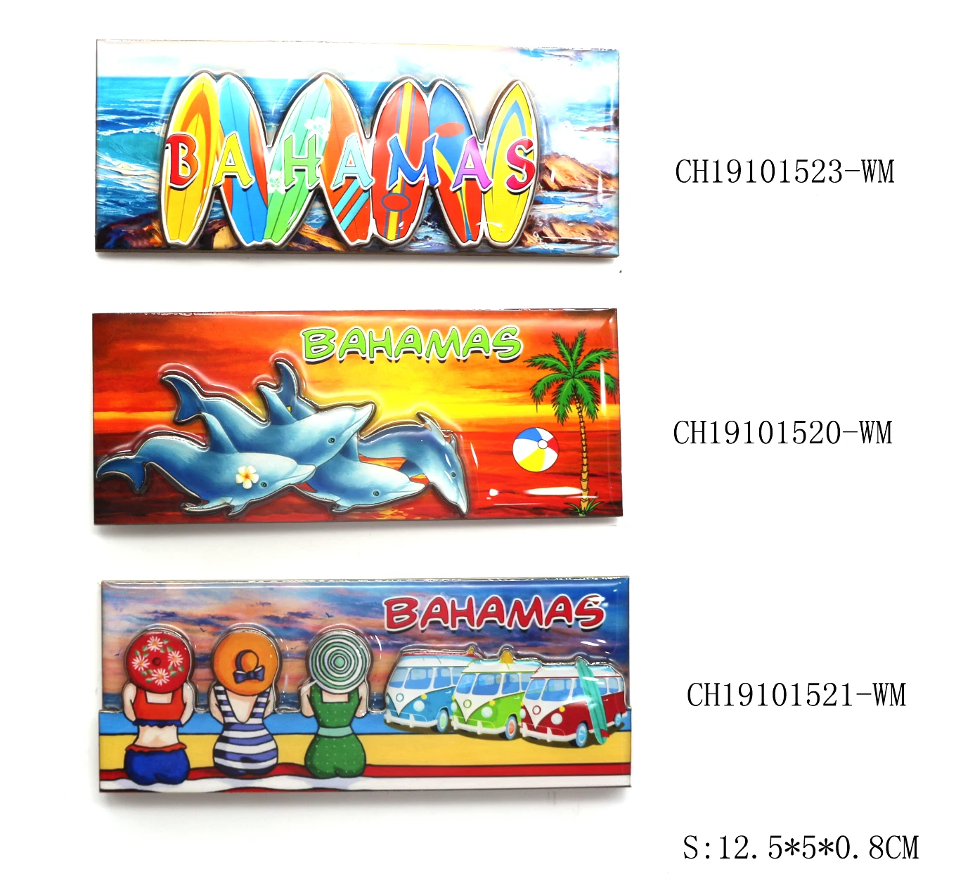 custom 3D wooden magnet souvenir .JPG