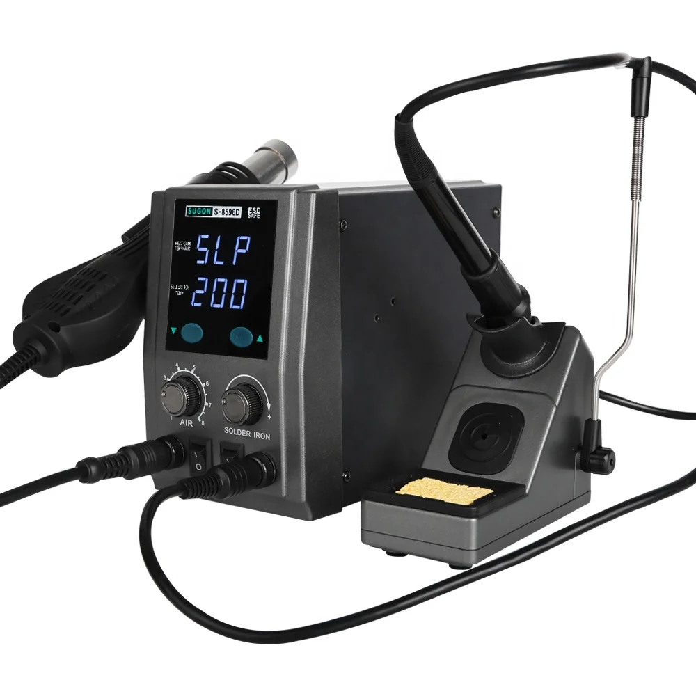 Sugon 8596d Soldering Station 110v/220v Led Digital Solder Iron ...