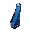 China Factory display custom free standing cardboard display corrugated paper floor display
