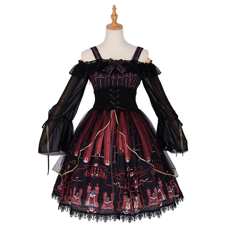 sweet latest fashion sexy shoulderless anime cosplay lolita dresses  buy  fancy dressanime cosplay costumelolita dress product on alibaba