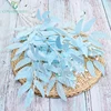 Coshinerose Good Quality Silk Fabric Greenery Artificial Willow Clematis Leaves Branch For Making Artificial Tree
