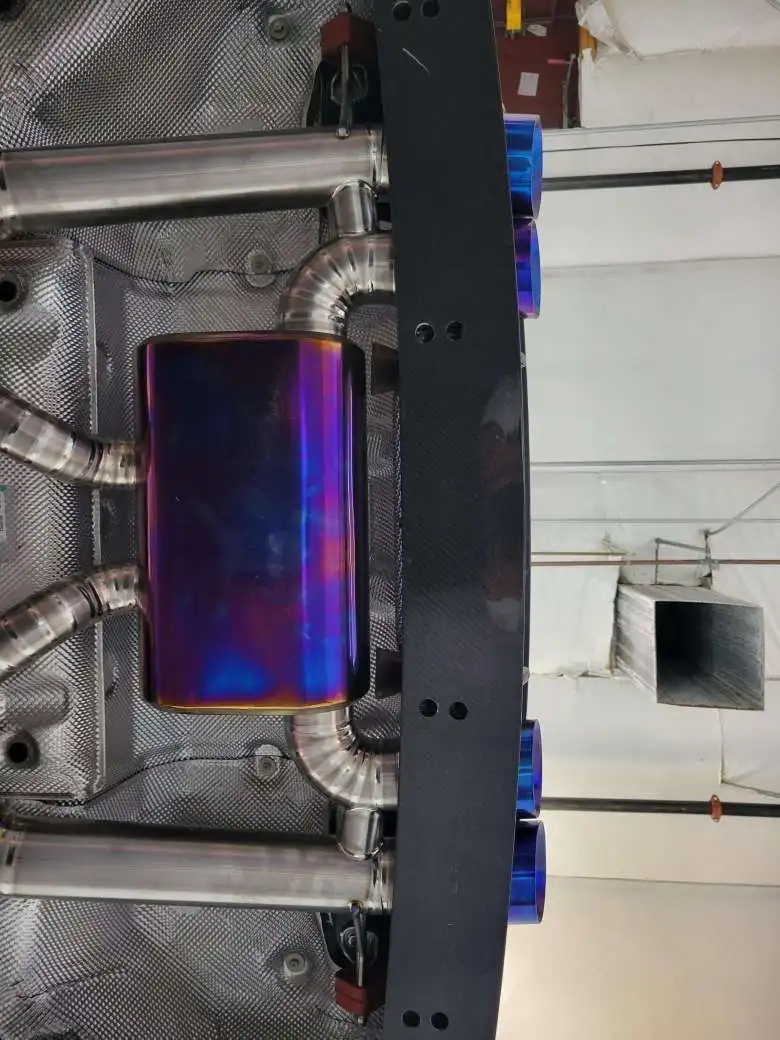 G80 M3 G82 M4 Muffler Titanium Exhaust Pipe Muffler For New Oem Odm Bmw