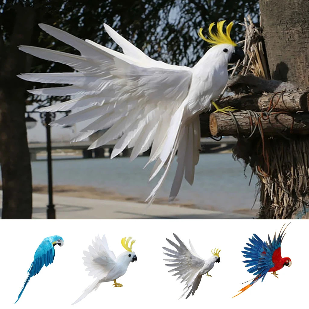 4Types Artificial Bird Feather Realistic Garden Home Decor Tree Ornament 4Types Artificial Bird Feather Realistic Garden Home Decor Tree Ornament