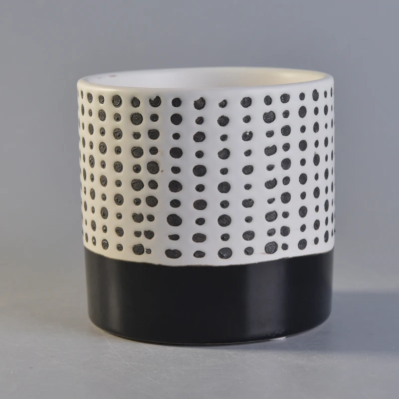 Wholesale custom ceramic candle jars