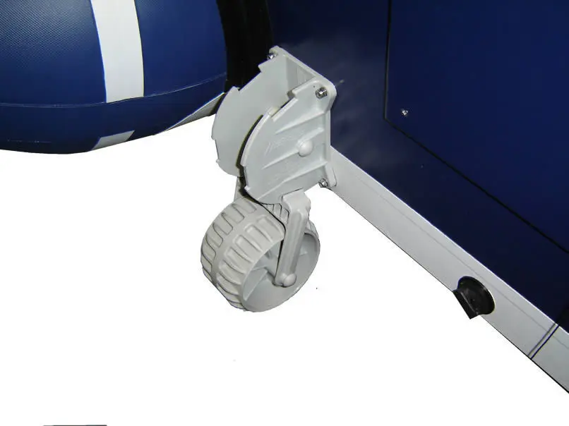 Marine Flipup Retractable Dinghy Wheels Pair Nylon Inflatable Boat