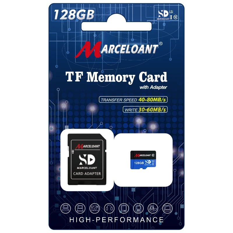 Marceloant 32GB 64GB 128GB Flash Micro TF SD Cards Intelligent Memory 32gb Card - ANKUX.COM