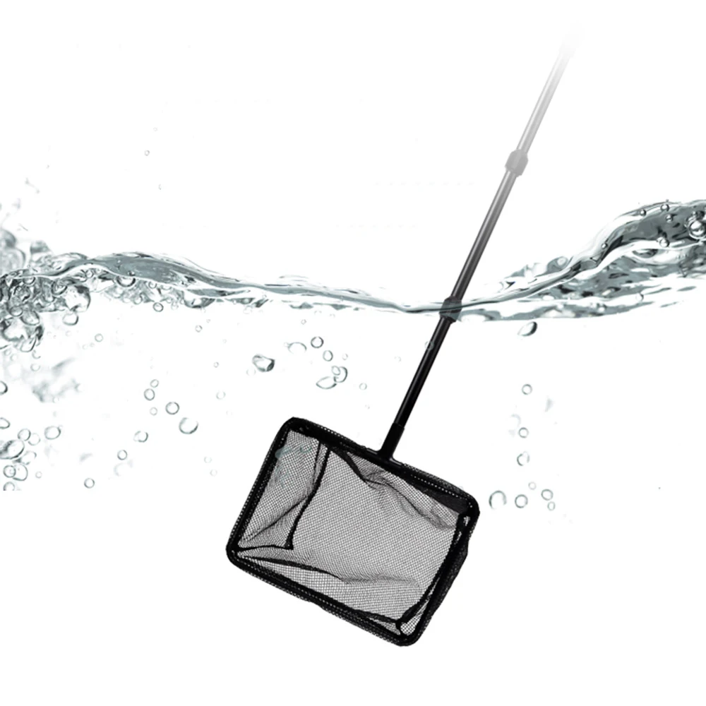 Ilonda Aquarium Telescopic Fish Net Nylon Scoop Net Fish Foldable