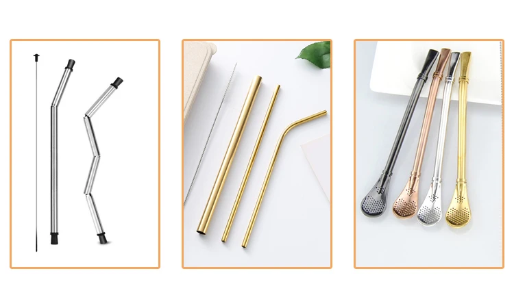 stainless steel straw