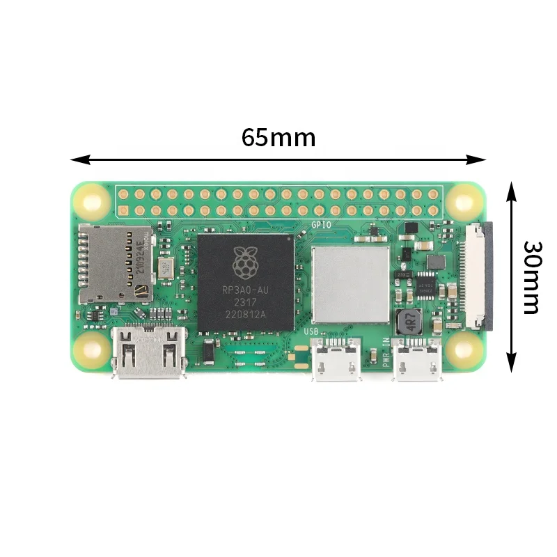 Raspberry Pi Zero 2W with WIFI Wireless Module 1GHz CPU512MB RAM BLE ...