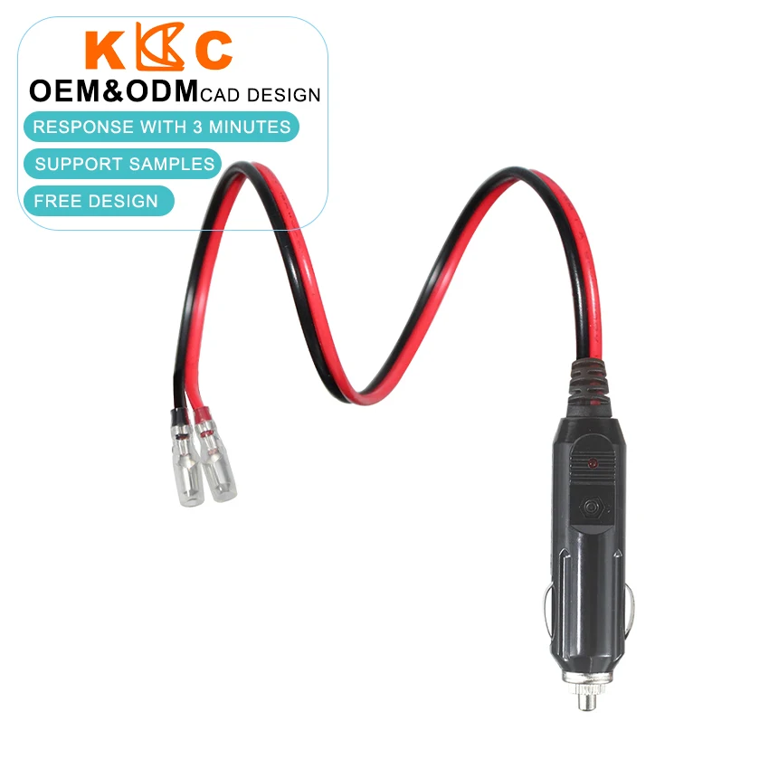 12v 15a cigarette socket power supply Fused Lighter Plug w/ LED  16AWG, Fuse  TekShack plug and play AC to DC Converter 110V