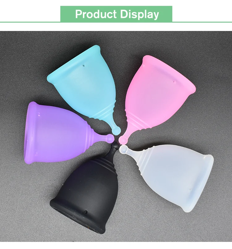 Amazon Hot Sale Menstrual Cup 100 Medical Silicone Factory Supply