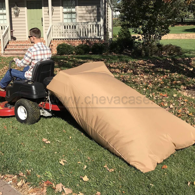 Custom Extra Large Yard Lawn Mower Leaf Collecting Bag Garden Leaf Bag
