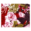 The Polyester Romantic Rose with Good colour fastness of 3D dispersed printed Printing brushed fabric