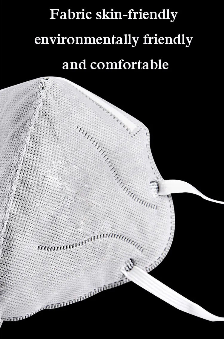 一次性kn95折叠防尘污染口罩带阀无纺布活性炭防污染ffp2口罩
