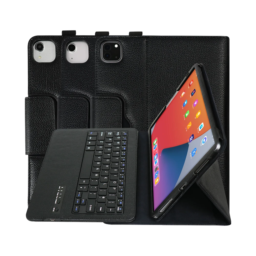 
Heshinai Newest Universal PU Leather Slim Wireless Bluetooth Keyboard Case For iPad Air 109