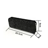 2019 Hot Sale Eco-friendly High Quality Black Felt Pencil Case Bag For Pen&Pencil&Rubber Stationery Bags For Students On Study