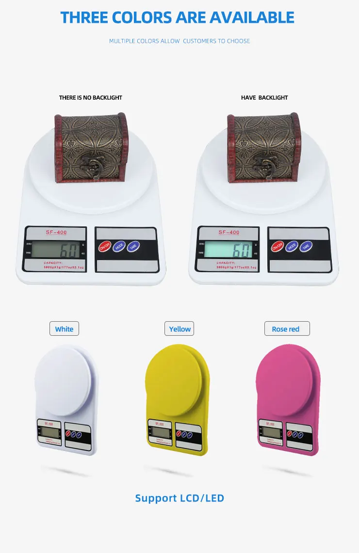 Sf400 Cheap Electronic Household Scale,10kg Digital Weighing Abs