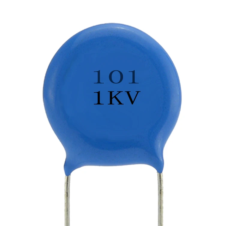Ультра высокого напряжения Керамические конденсаторы DC высокочастотный конденсатор 101 1kv керамический конденсатор питания в наличии