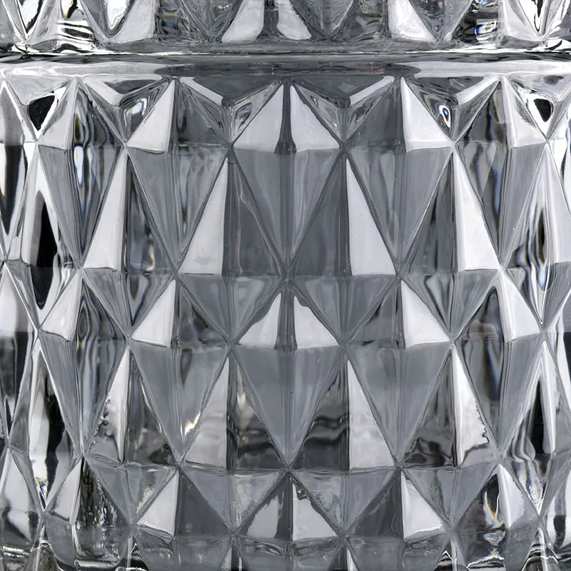 7oz Glass Candle Jar With Lid