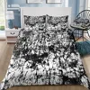 Crackle Batik Bedding Set embroidered bedding
