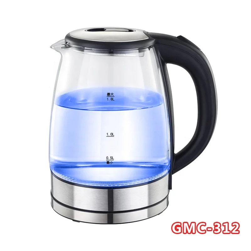 New Arrival Of 1.8l Glass Electric Water Kettle Of Home Appliance Auto