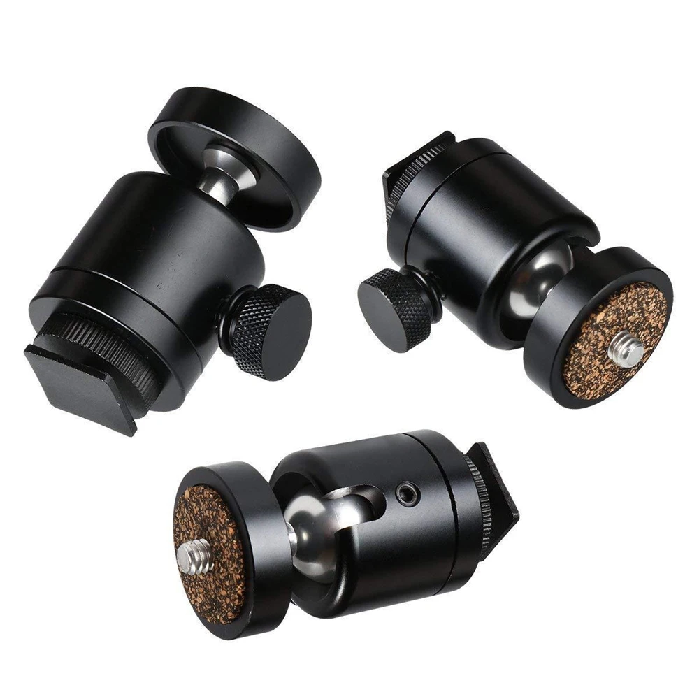 UTEBIT Ini Testa A Sfera Per Treppiede 24, Rotazione 360°, Vite 1/4 - Foto 10