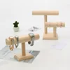 Customized Wood Watch Display Holder Stand in Natural Color