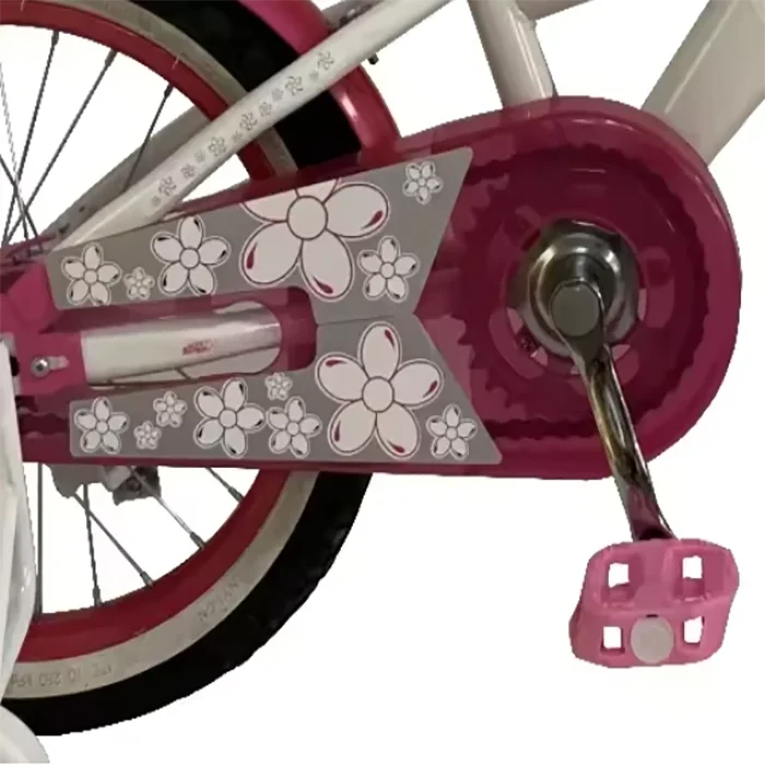 20 inch single speed bicycle for children with front light pedal training wheels and steel fork-6