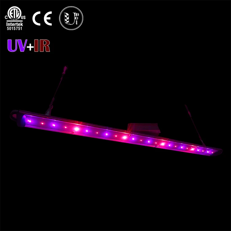 Single UV IR light bar grow light kit full spectrum 30 watt led grow lights Seoul chips led bar 660nm for indoor garden