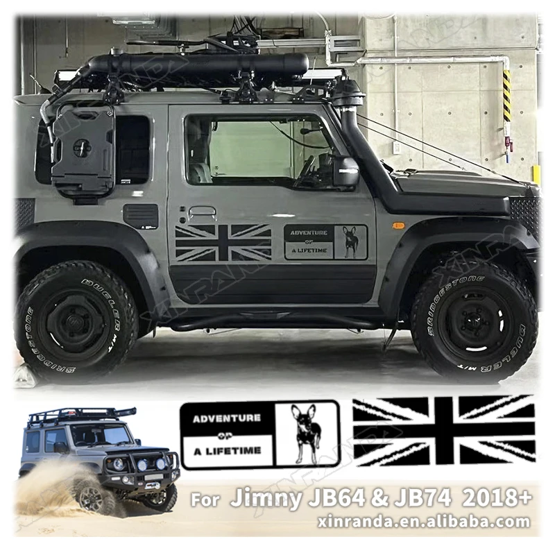 Jimny Accessories Jimny Door Sticker For Suzuki Jimny 2018 2019 2020