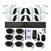 POE NVR Kits 8CH Home Video Surveillance Cameras System 1080P H.265 POE NVR plug and play