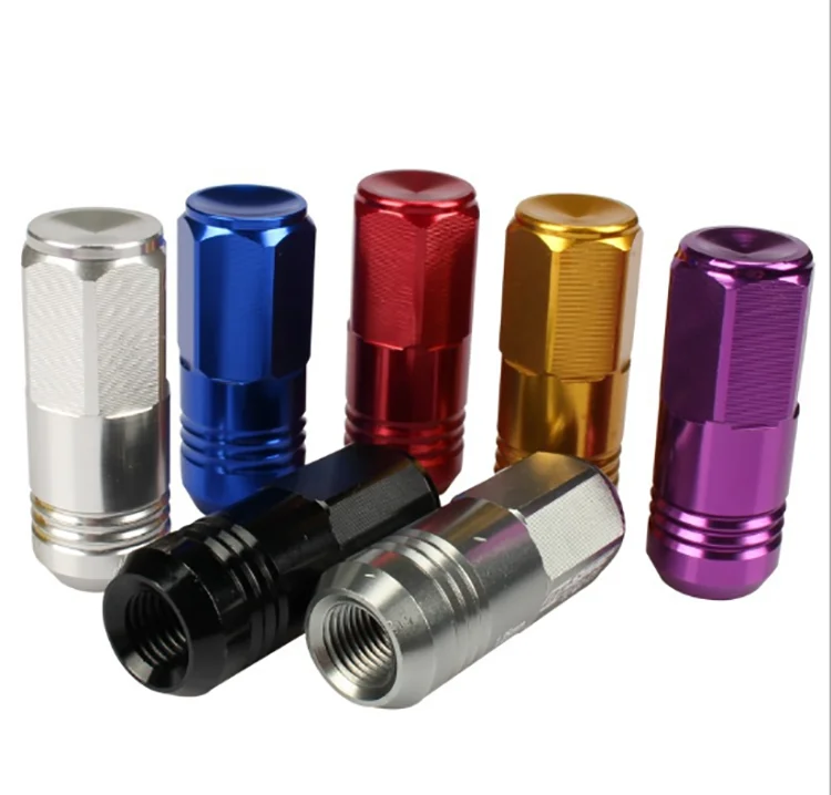 Conical Wheel Lug Nuts / Chrome Mag Hex Lug Nut M12 1.5 41mm Tall