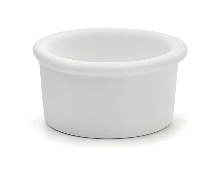 Foshan Factory Wholesale Cheap Price Round Nephele Porcelain Ceramic Cups Sauce Plate Sushi Dipping Bowl for Restaurant Kitchen