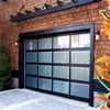 /product-detail/9-8-feet-black-automatic-aluminum-with-tempered-glass-garage-door-ready-to-ship-62243182002.html