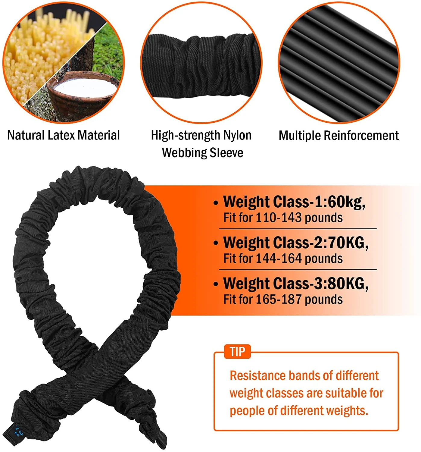 Professional Bungee Jumping Cords Kit Suspension Train Capacity 200