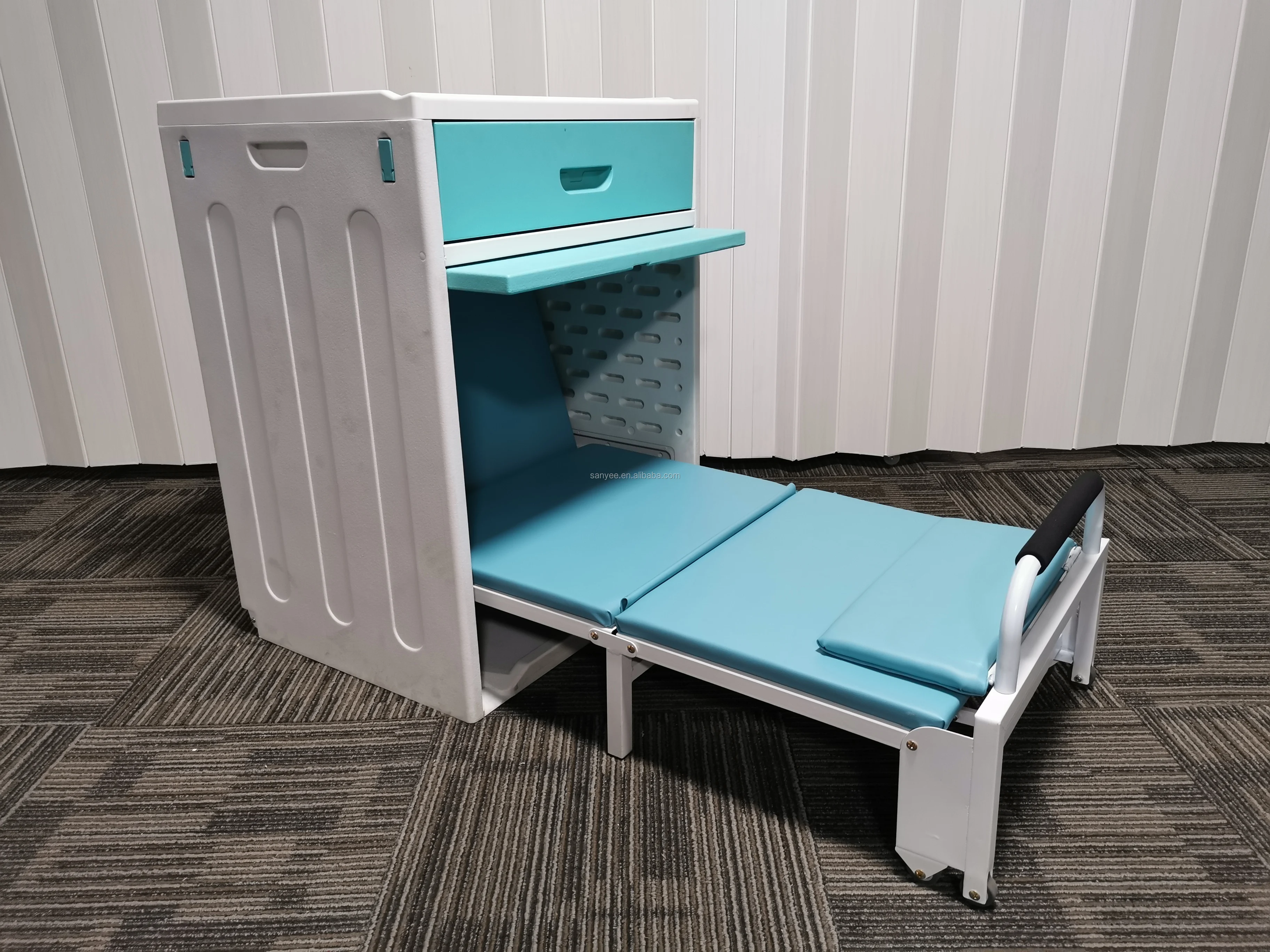 医院家具护送床沙发内阁折叠床可折叠 - buy hospital escort bed