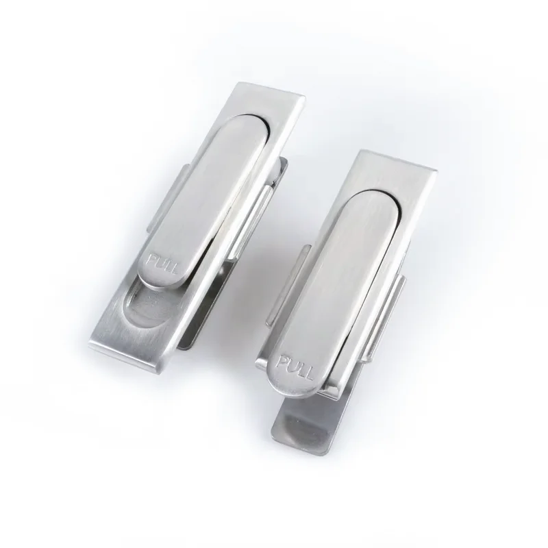 Stainless Steel Alloy MS717 Flat Lock for Distribution Box Cabinet Doors Cutting 6000 Series Decorations Application factory