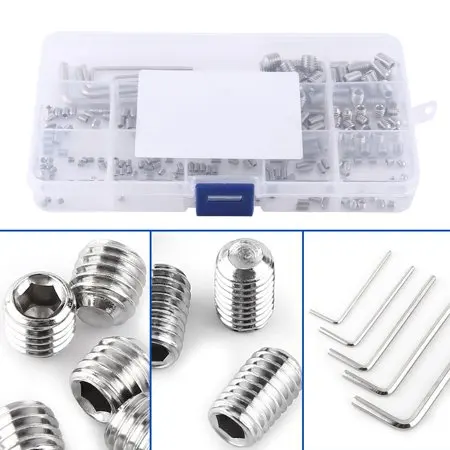 Din916 M3 M4 M5 M6 Screw Stainless Steel Hex Socket Grub Set Screw details
