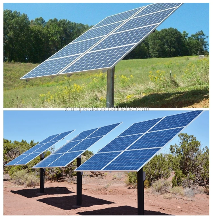 Hot Sale Ground Mount Solar Pole Energy System for 4-8 Solar Panels ...