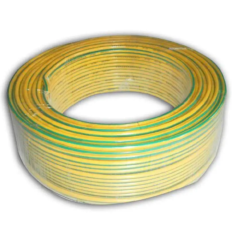 Pure Solid Copper Wire Pvc Insulated 6491x H05vu Bv Electrical Wire