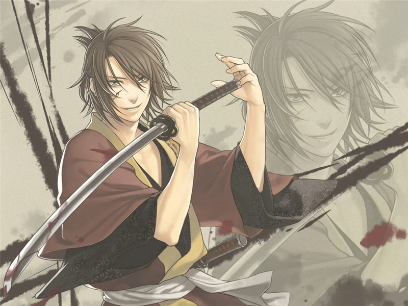 日本動漫 hakuoki 武器手工劍武士刀