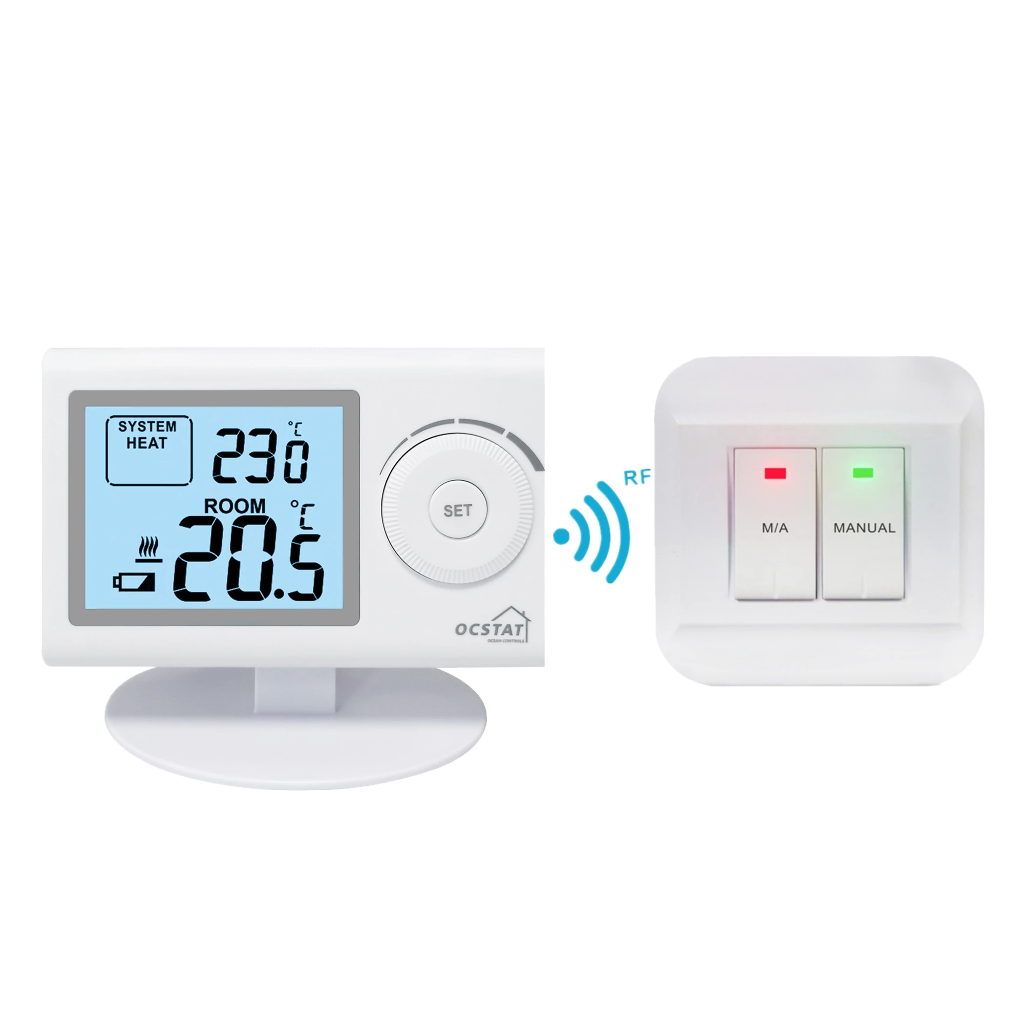 Ocean controls. Wireless Programmable thermostat. Комнатный термостат для отопления.