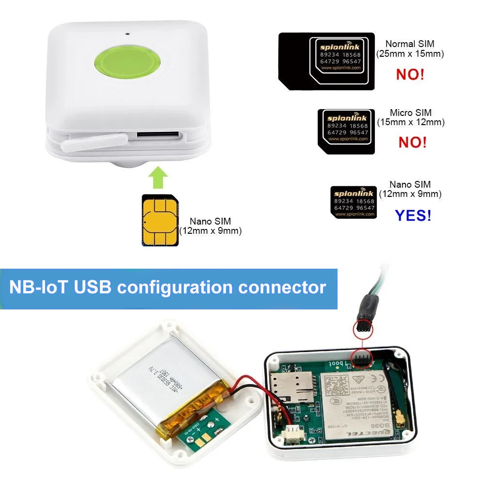 Corwei CW18 4G Cat-m1 NB-IoT human gps tracking device pet tracker mini chip - ANKUX.COM
