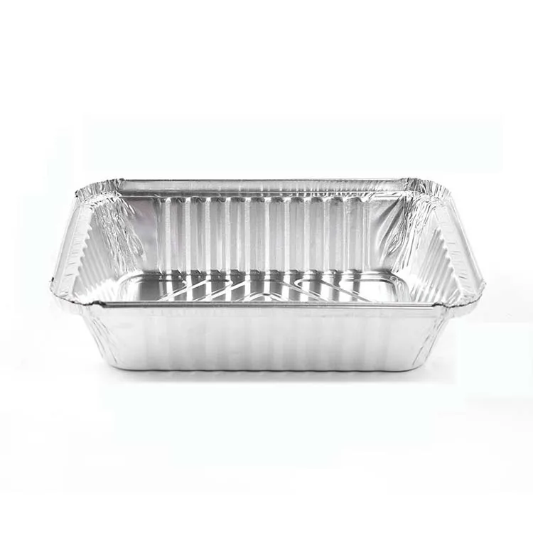 1000ml Disposable Aluminum Foil Box For Food Packaging Heavy Duty