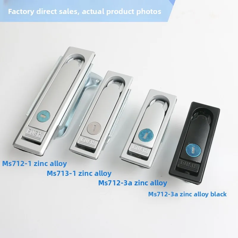 Outdoor Waterproof Fiber Optic Cable Junction Box Lock 6000 Series Telecom Lock Ms713-1 Custom Cutting for Decorations manufacture