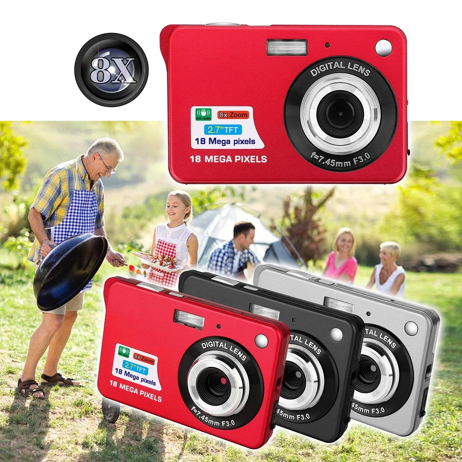Wholesale Disposable Camera High Definition 48MP 2.7K Photo Digital Camera Shenzhen Good Supplier