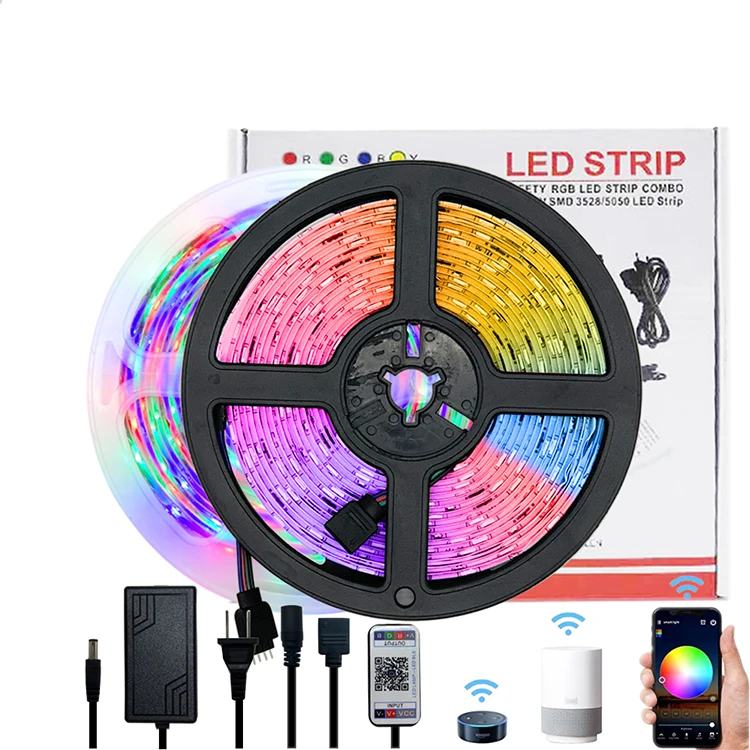 Wholesale customized good quality 12v 5a music control 44 keys flexible rgb led strip